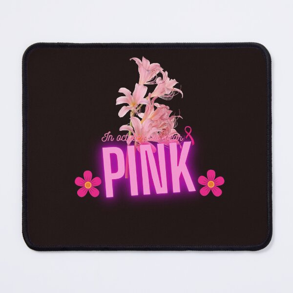 Item preview, In October We Wear Pink Breast Cancer Awareness Gifts Essential T-Shirt designed and sold by Creativevillia.