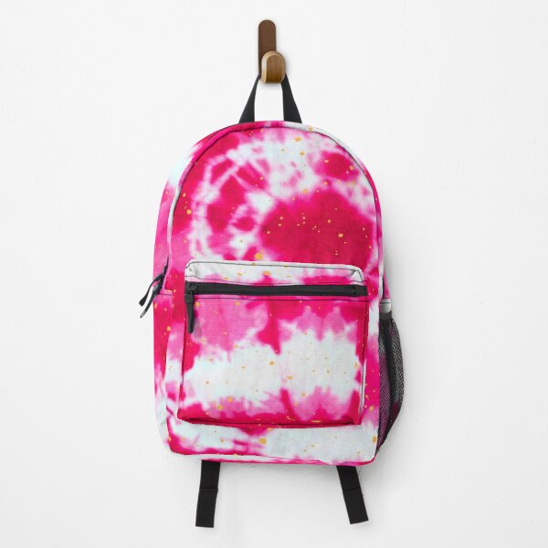 Item preview, Pink Tie Dye Batik Shibori Ethnic Textile Art Pattern designed and sold by BlackArt Cafe.