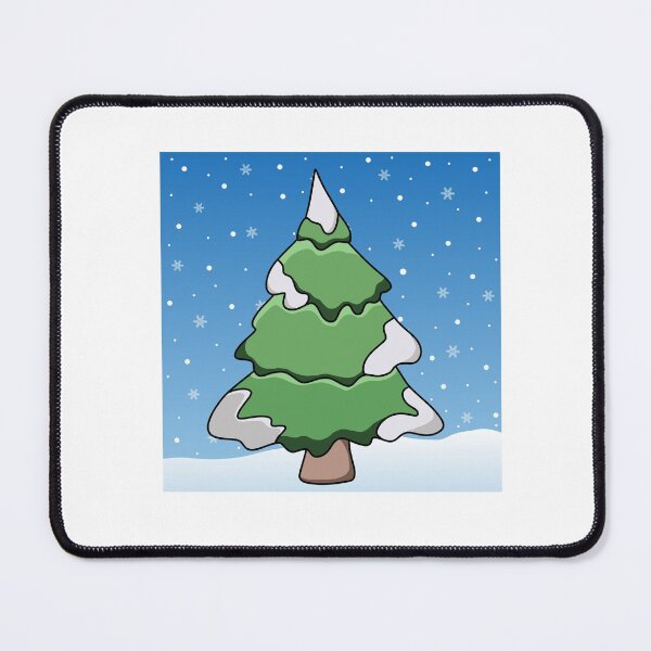 Item preview, Flocked Christmas Tree crazy design designed and sold by CRAZY-T.