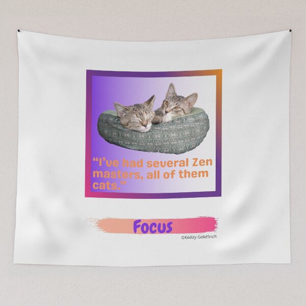 Item preview, Kitten in Basket Focus designed and sold by giddygoldfinch.
