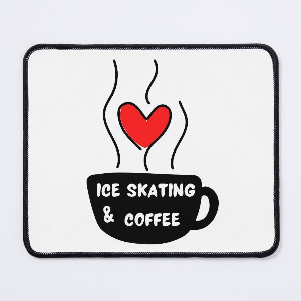 Item preview, Ice skating & coffee designed and sold by TheGreenGoat.