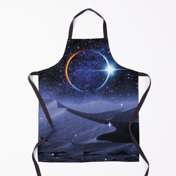 Item preview, Night Dune and Eclipse Galaxy Blue Desert Landscape Sand designed and sold by Jolly-Yosei.