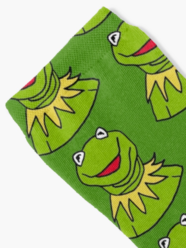 "Kermit Meme" Socken von binchi Redbubble