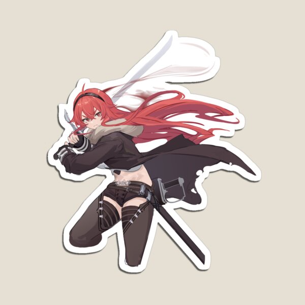 Anime Mushoku Tensei Isekai Ittara Honki Dasu Rudeus Greyrat Eris Fridge  Magnet Cosplay Charm Cartoon Magnetic Patch Home Decor