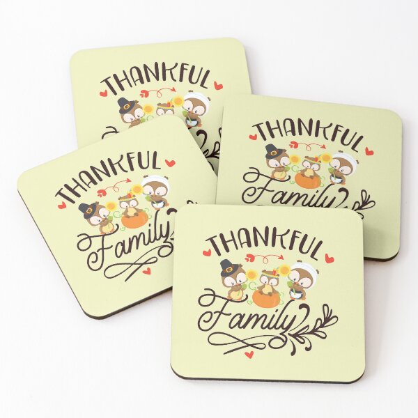 Item preview, Thankful family - Thanksgiving designed and sold by Kidzz.