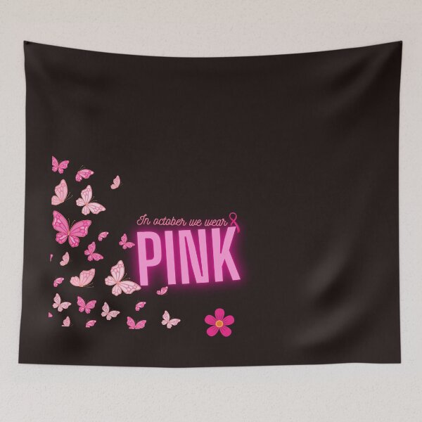 Item preview,  In October We Wear Pink Breast Cancer Awareness Gifts Essential T-Shirt designed and sold by Creativevillia.