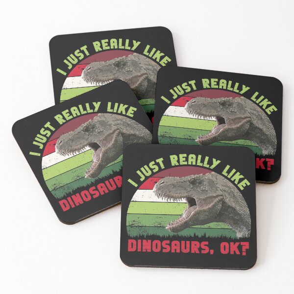Item preview, I Just Really Like Dinosaurs, OK? - Retro Design designed and sold by Fusti.