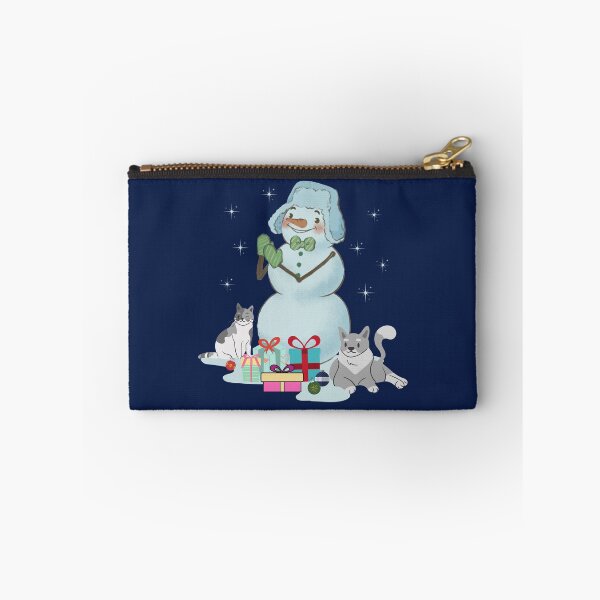 Item preview, Happy Snowman And Cats designed and sold by Branka.