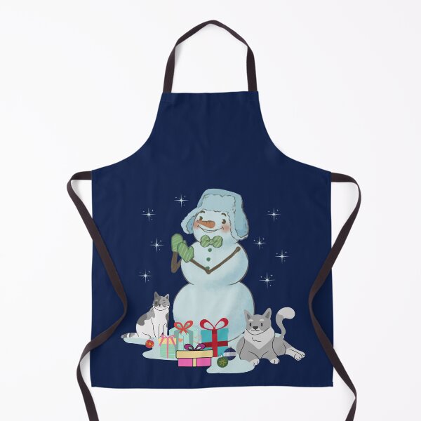 Item preview, Happy Snowman And Cats designed and sold by Branka.