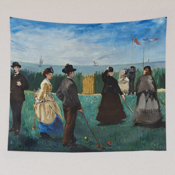 Item preview, Croquet at Boulogne - Edouard Manet designed and sold by brushandframes.