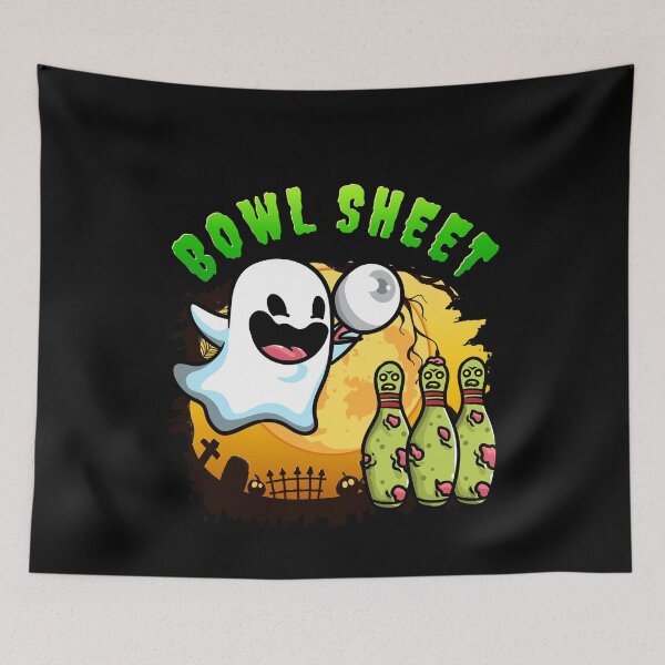 Item preview, Bowl Sheet Halloween Bowling designed and sold by Mrpotts73.