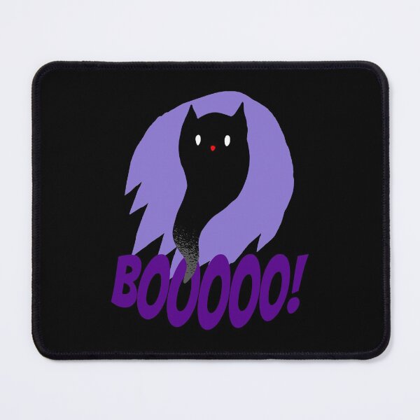 Item preview, BOOOOO! Halloween ghost ghost cat cat purple designed and sold by Tig3rE.