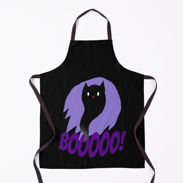 Item preview, BOOOOO! Halloween ghost ghost cat cat purple designed and sold by Tig3rE.