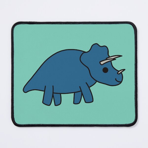 Item preview, Cute Kawaii Triceratops Dino designed and sold by KawaiiByDice.