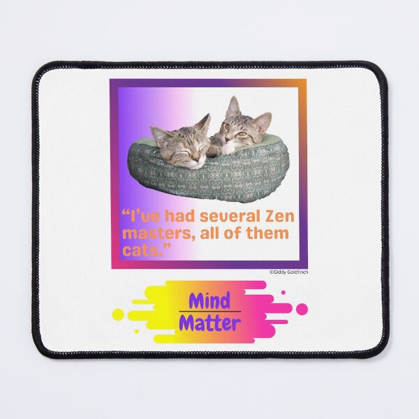 Item preview, Kitten in Basket Mind over Matter designed and sold by giddygoldfinch.