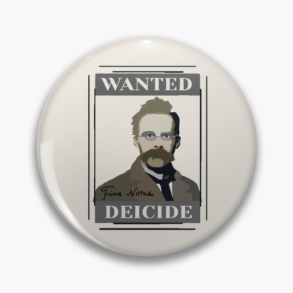 Item preview, Wanted: Deicide - God is Dead (Nietzsche) designed and sold by WennsdaysChild.