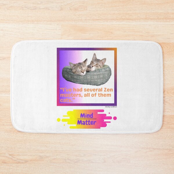 Item preview, Kitten in Basket Mind over Matter designed and sold by giddygoldfinch.