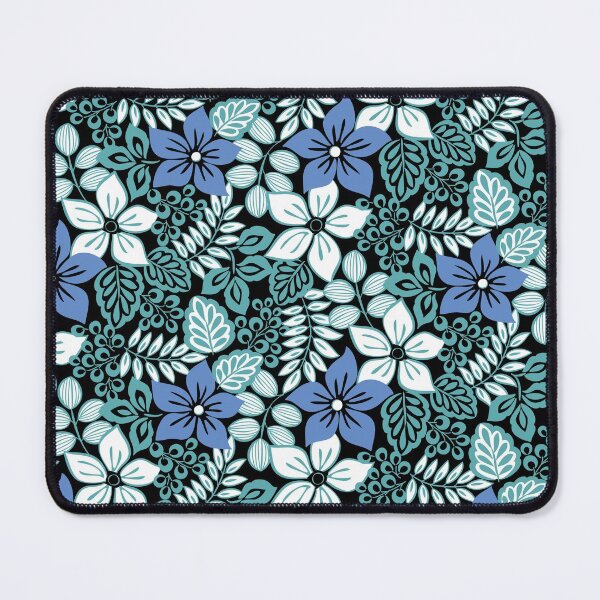 Item preview, Tropical Floral Aqua designed and sold by Barbara Pixton.