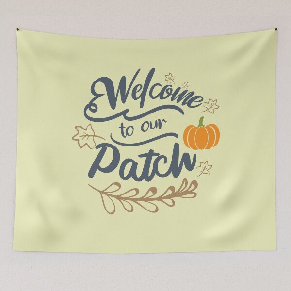 Item preview, Welcome to our patch - Thanksgiving designed and sold by Kidzz.