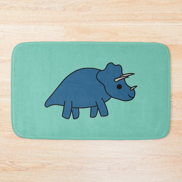 Item preview, Cute Kawaii Triceratops Dino designed and sold by KawaiiByDice.