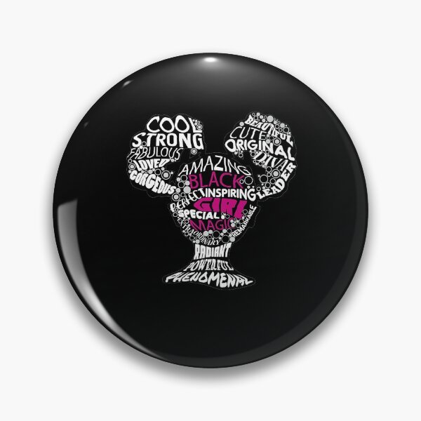 Item preview, Black Girl Magic Word Montage designed and sold by MasonshiNoor.