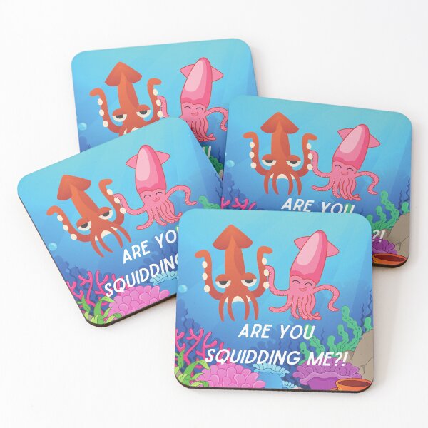 Item preview, "Are You Squidding Me" Squid Under The Sea designed and sold by Write-to-Rebel.