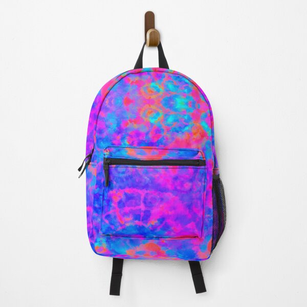 Artikelvorschau, Bunte abstrakte Tie Dye Batik Shibori Textile Art Muster entworfen und verkauft von BlackArt Cafe.