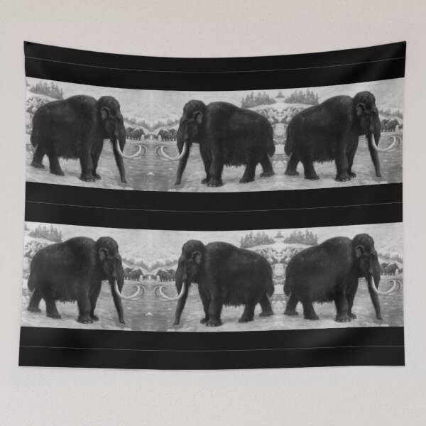 Item preview, Woolly Mammoths by Charles R. Knight designed and sold by Amanda1775.