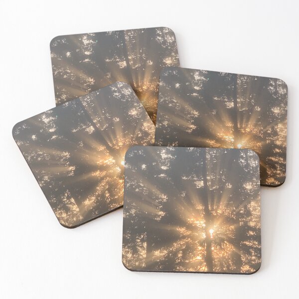 Item preview, Sunrise through the trees designed and sold by Limaonefour.