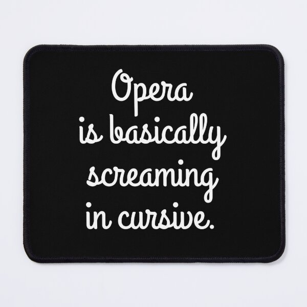 Item preview, Opera is basically... designed and sold by Arthur Wendler.