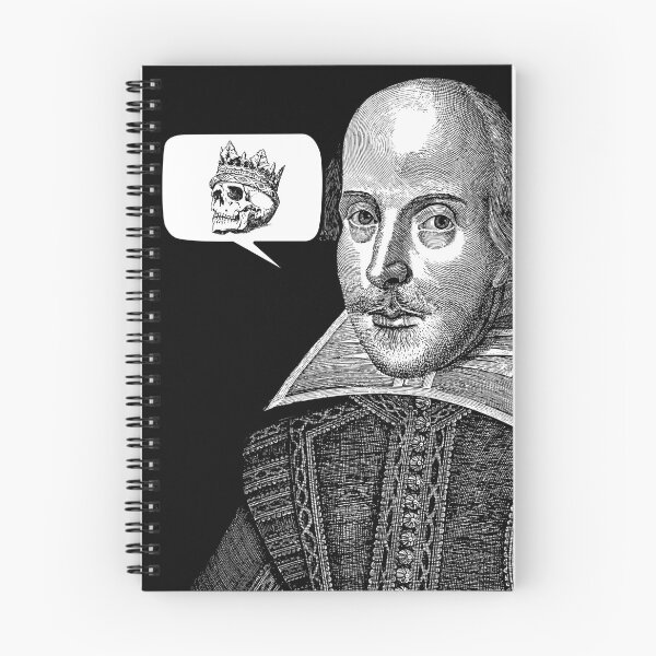 Item preview, Shakespeare Thought Bubble Hamlet Skull Renaissance Fair Festival  designed and sold by Candlewood Museum & Gift Shoppe.