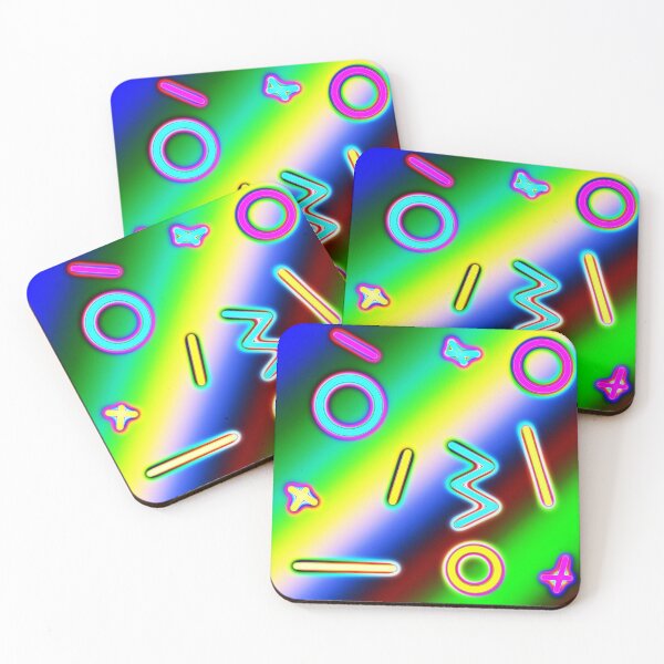 Item preview, Neon shapes v2 designed and sold by Timur Chelyadnik.
