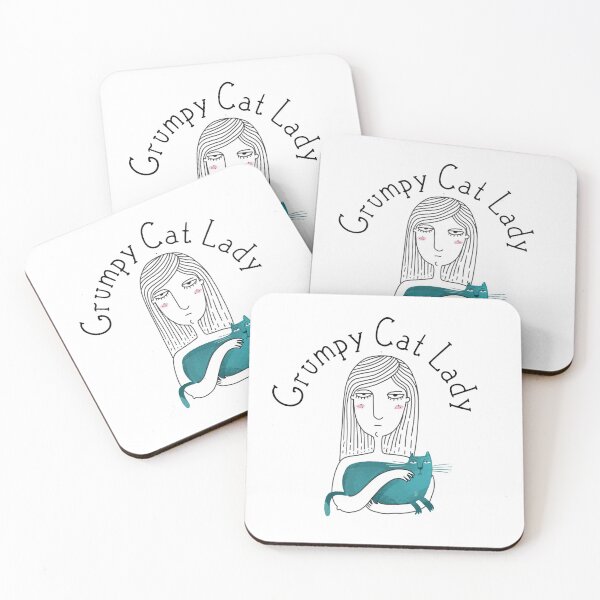 Item preview, Grumpy Cat Lady designed and sold by offtza.