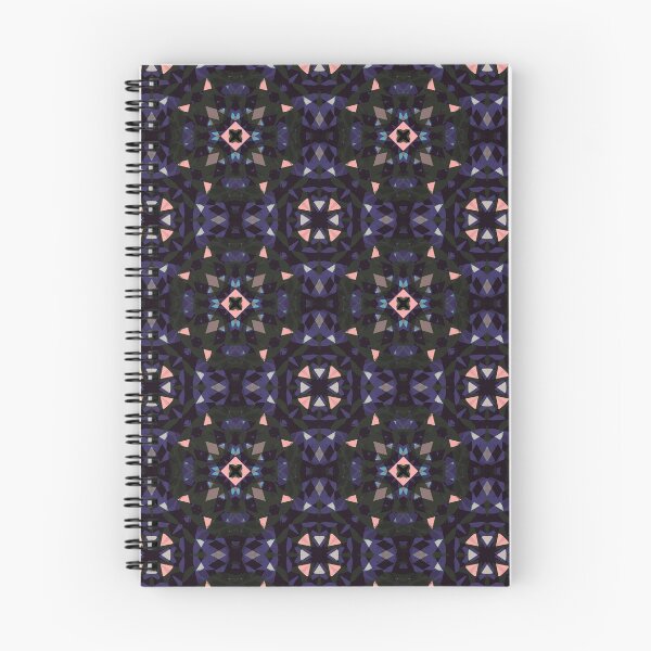 Item preview, Elegant Modern Winter Autumn Dark Purple Pink Black Geometric Design Pattern  designed and sold by PatternPerfect.