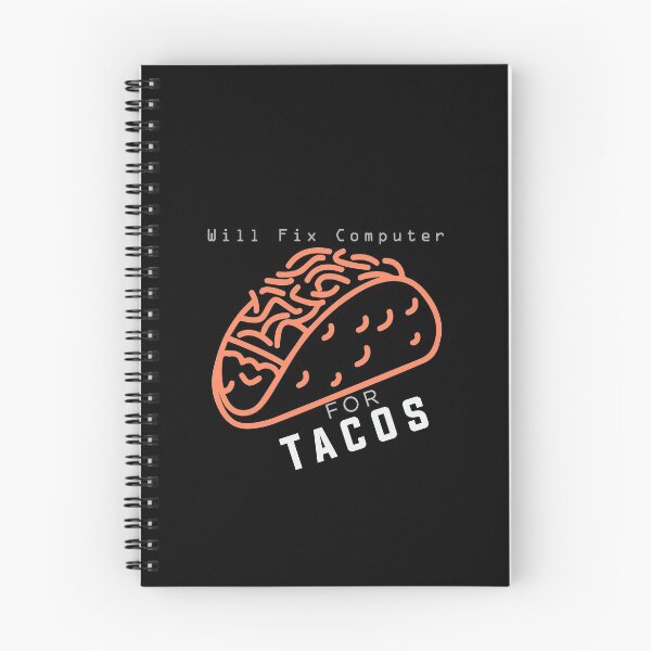Item preview, Will Fix Computer For Tacos Funny designed and sold by kasunspot.