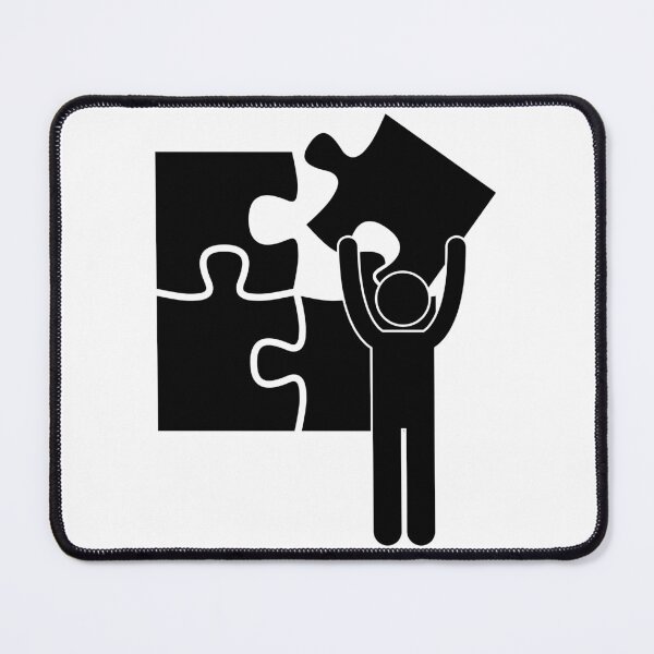 Item preview, Man Building Business Partnership - Stickman Black Version designed and sold by Stickman--.