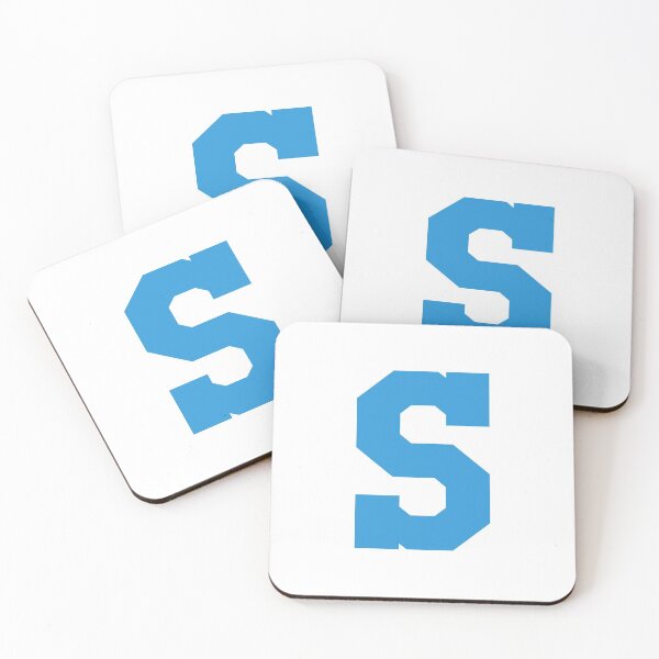 Item preview, Alphabet, Blue S , Sports letter S designed and sold by TheCultStuff.