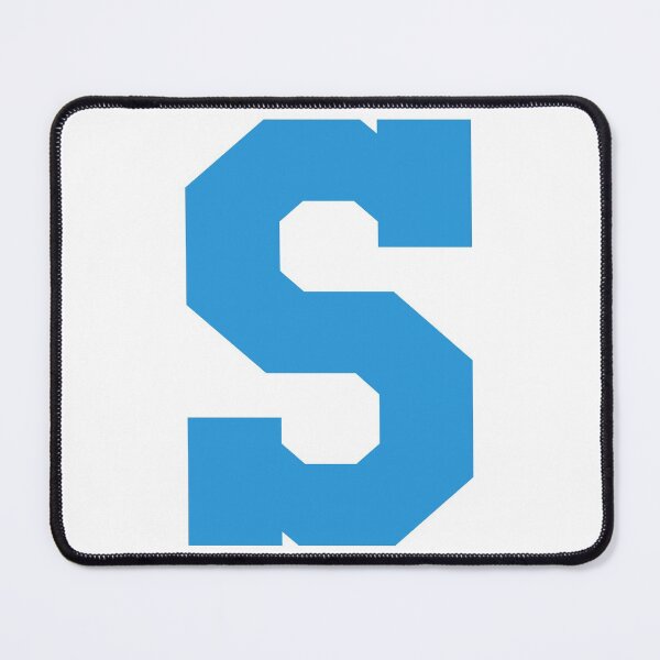 Item preview, Alphabet, Blue S , Sports letter S designed and sold by TheCultStuff.