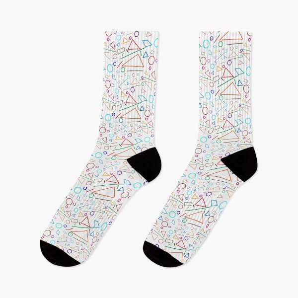 Item preview, Gemetric Shapes Pattern designed and sold by MC Art Studio.