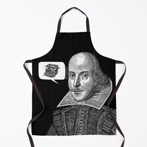 Item preview, Typewriter Writing Shakespeare Thought Bubble Renaissance Fair Festival  designed and sold by Candlewood Museum & Gift Shoppe.