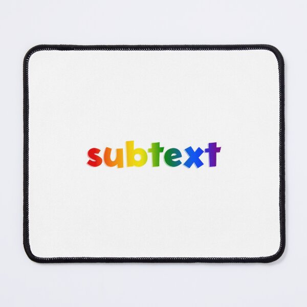 Item preview, Gay Subtext designed and sold by rissidesigns.