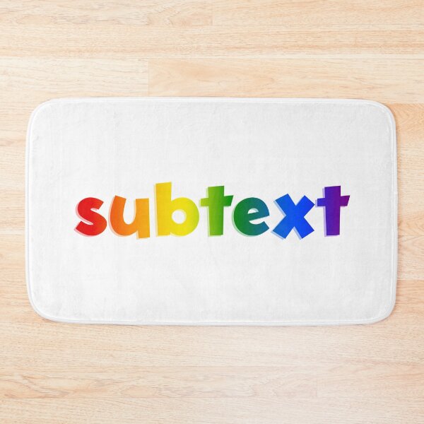 Item preview, Gay Subtext designed and sold by rissidesigns.