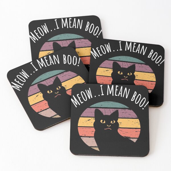 Item preview, Copie de Copie de  Meow, I mean.. Boo! Mexican cute Cat skull designed and sold by Marybble.