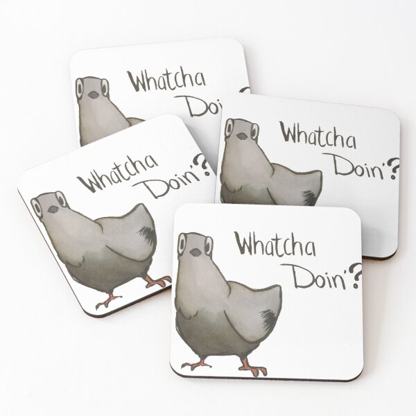 Item preview, WHATCHA DOIN' designed and sold by Ky-Illustration.