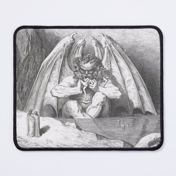 Item preview, Lucifer by Doré, Gustave (1832-1883). designed and sold by Photorebelle.