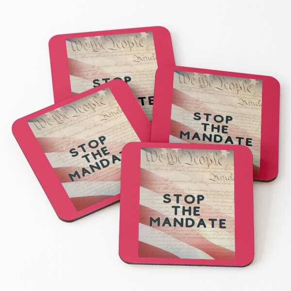 Item preview, STOP THE MANDATE designed and sold by forgodandcountr.