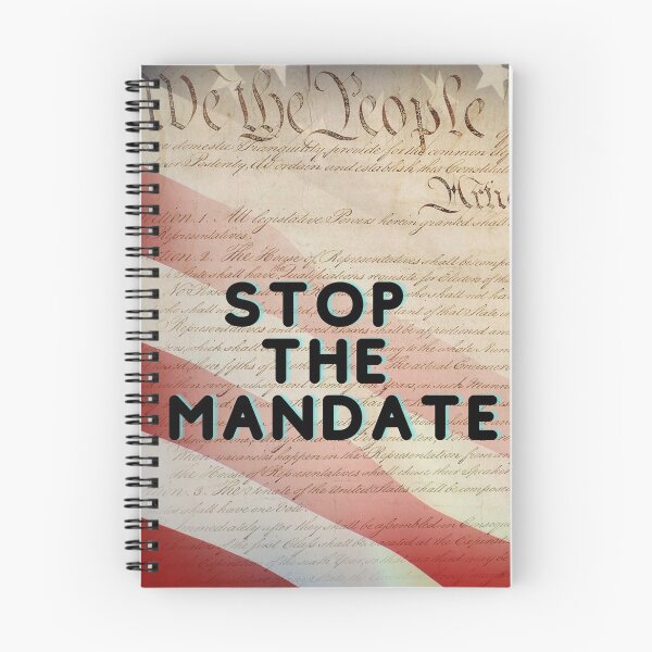 Item preview, STOP THE MANDATE designed and sold by forgodandcountr.