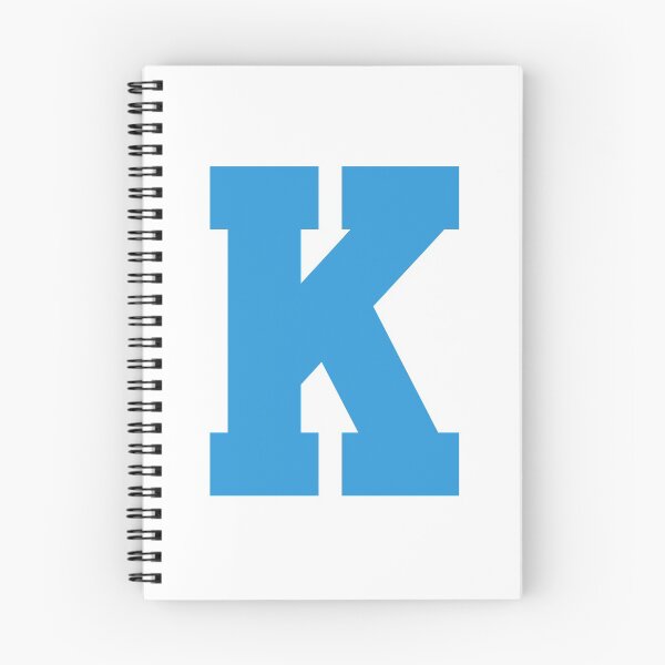 Item preview, Alphabet, Blue K , Sports letter K designed and sold by TheCultStuff.
