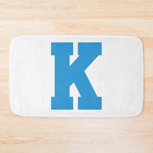 Item preview, Alphabet, Blue K , Sports letter K designed and sold by TheCultStuff.