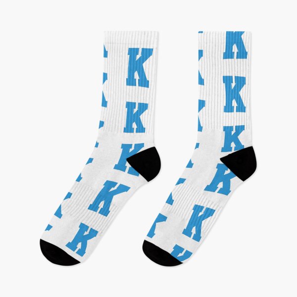 Artikelvorschau, Alphabet, Blaues K, Sportbuchstabe K entworfen und verkauft von TheCultStuff.